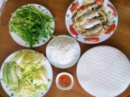 Cá hấp cuốn bánh tráng 3