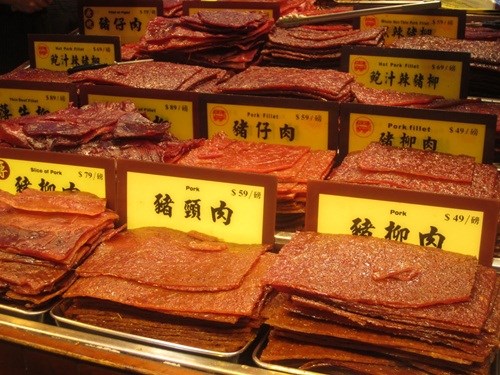 Thịt heo ngọt sấy khô