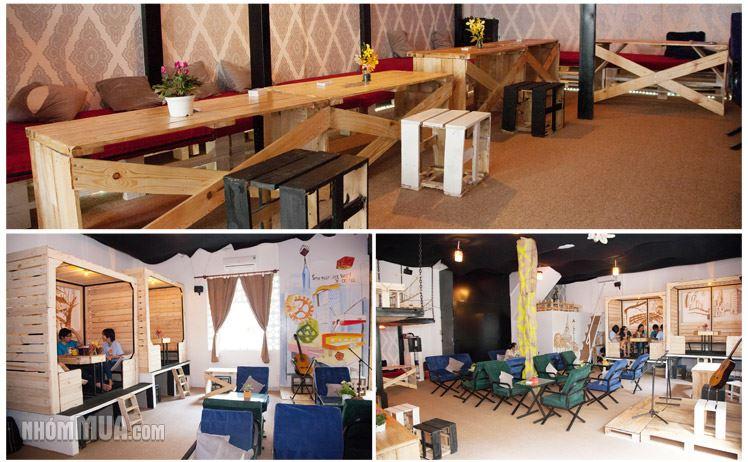 Xúc xắc Xoay cafe