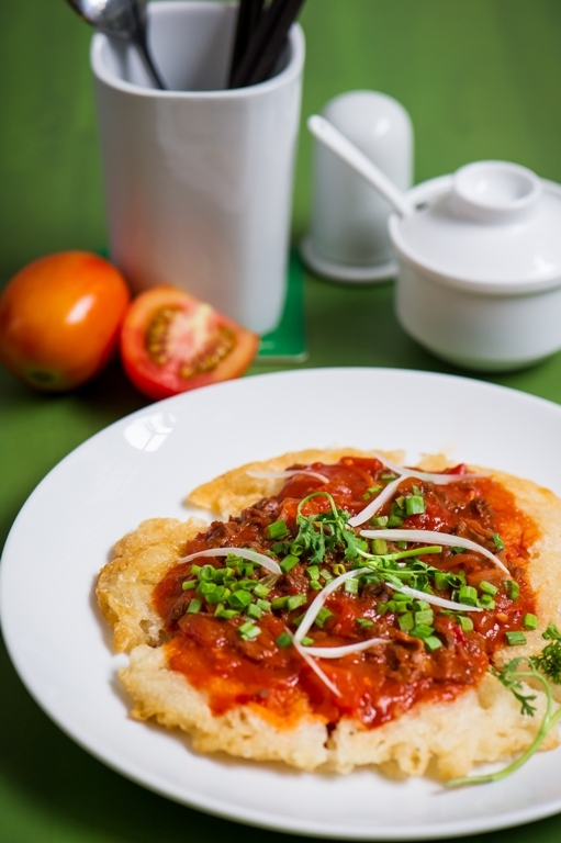 Pizza sợi phở