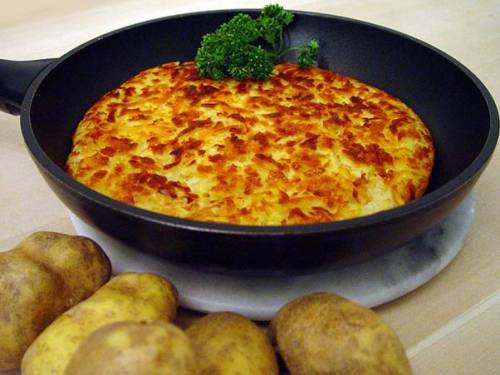 Bánh khoai tây bào chiên