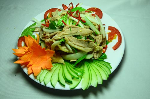 Vịt trộn kiểu Thái