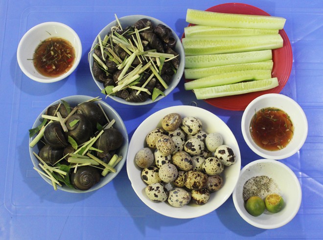 Ốc luộc