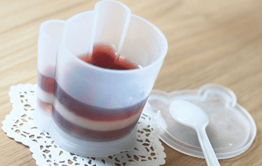 Thạch lựu dừa mát lạnh