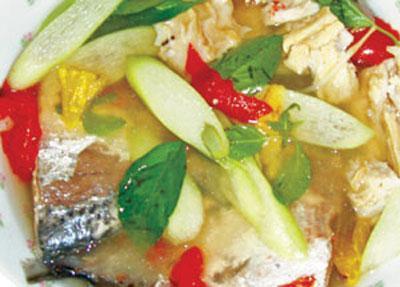 Món ngon Ninh Thuận: Canh cá âm dương