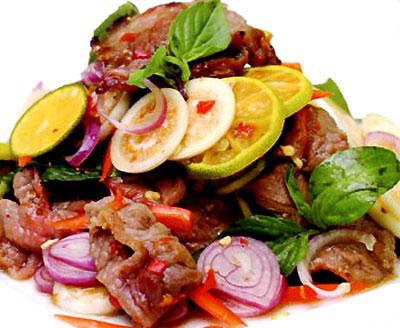 Thịt Bò Trộn Cà Pháo