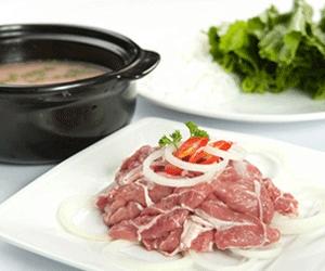 Bắp Bò Nhúng Chanh Muối