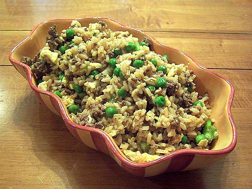 Bữa Sáng Cơm Rang Bò Băm