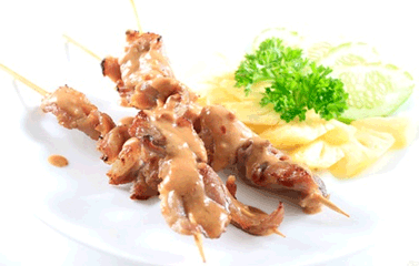 Món ngon bữa trưa: Heo nướng xốt đậu phộng