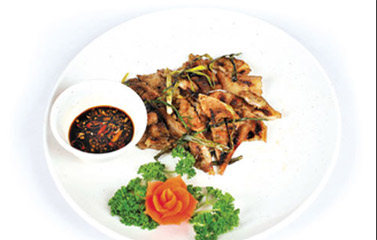Cổ lợn nướng hương bưởi ngon, bổ, rẻ