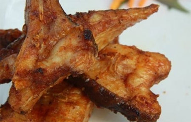 Món ngon bữa trưa: Cá đuối nướng ớt