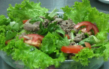 Cách làm món Xà lách trộn thịt bò