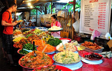 Thưởng thức món Chay kiểu Lào