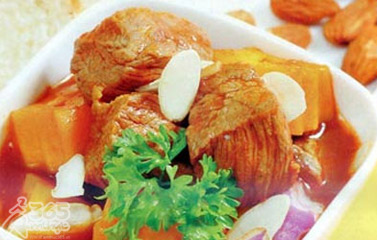 Cuối tuần đổi món với Bò nấu hạnh nhân