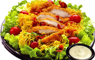 Salad gà nướng - món ngon cho bữa tối đầu tuần