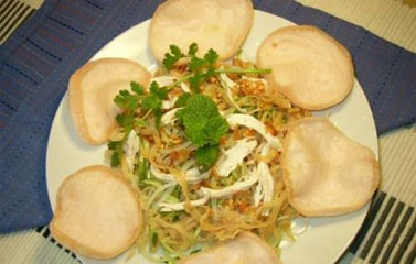 Gỏi sứa chay cho ngày mồng 1