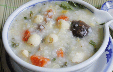 Ngon miệng với cháo thập cẩm chay