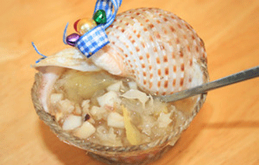 Bổ dưỡng với chè ốc thơm ngon ngày thu