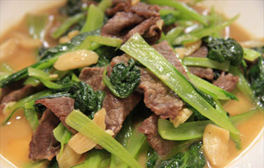 Thịt bò xào rau
