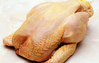 Phân biệt thịt gà bơm nước, nhuộm vàng