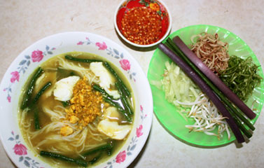 Bún num bò chóc ngon mà lạ