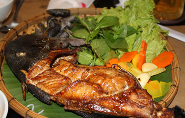 Cá bò đen nướng ngon khó cưỡng