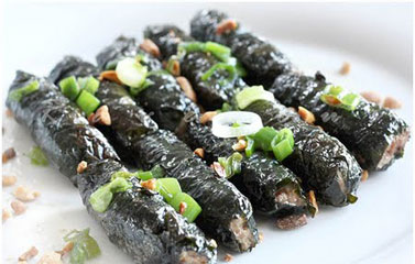 Thịt bò cuốn lá lốt