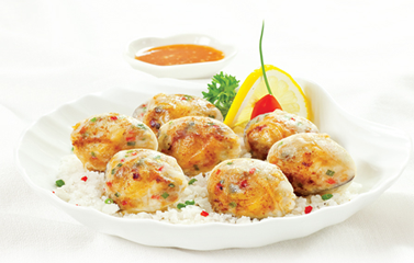Lạ miệng với nghêu nướng mỡ chài