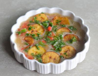Ăn vặt với chuối trứng nướng 6