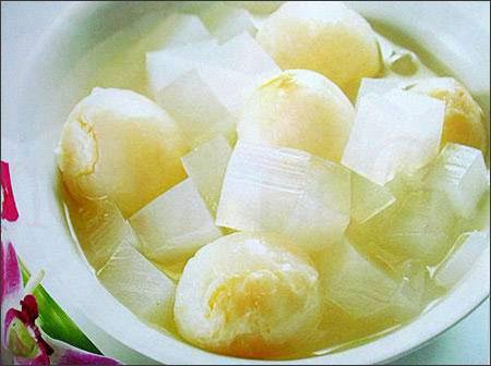 Chè vải rau câu 