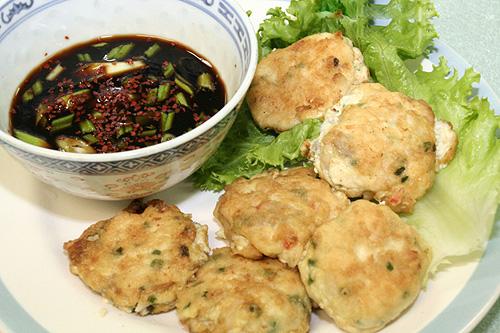 Món chay, bánh đậu phụ rán