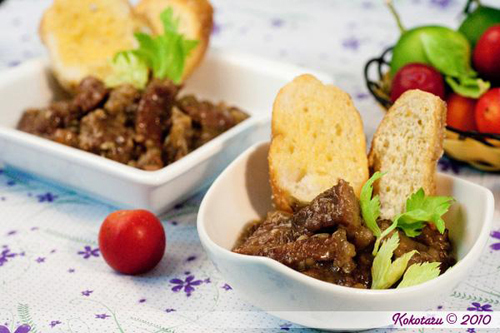 Bò hầm bia