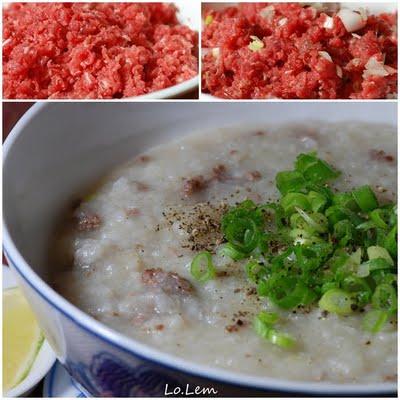 Cách làm món cháo thịt bò siêu tốc cho bữa sáng ấm lòng