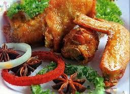 cánh gà nướng hương quế