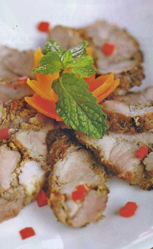 Chế biến món thịt nạc vai nướng riềng