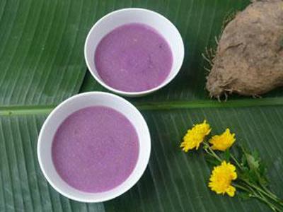 Chè khoai tía - Nét dịu dàng xứ Huế