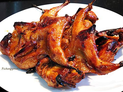 Làm chim cút nướng tỏi ớt vừa thơm vừa cay