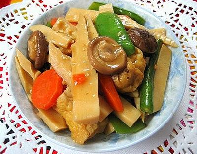 Món ăn chay: Kho chay thập cẩm