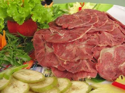 Món ngon ngày tết: Bắp bò ngâm chua cay mặn ngọt