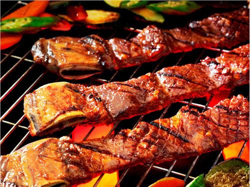 Sườn nướng táo ngon tuyệt