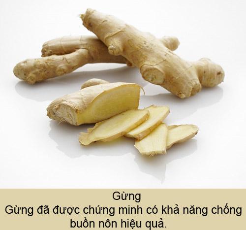 Đồ ăn 'trị' ốm nghén hiệu quả - 1