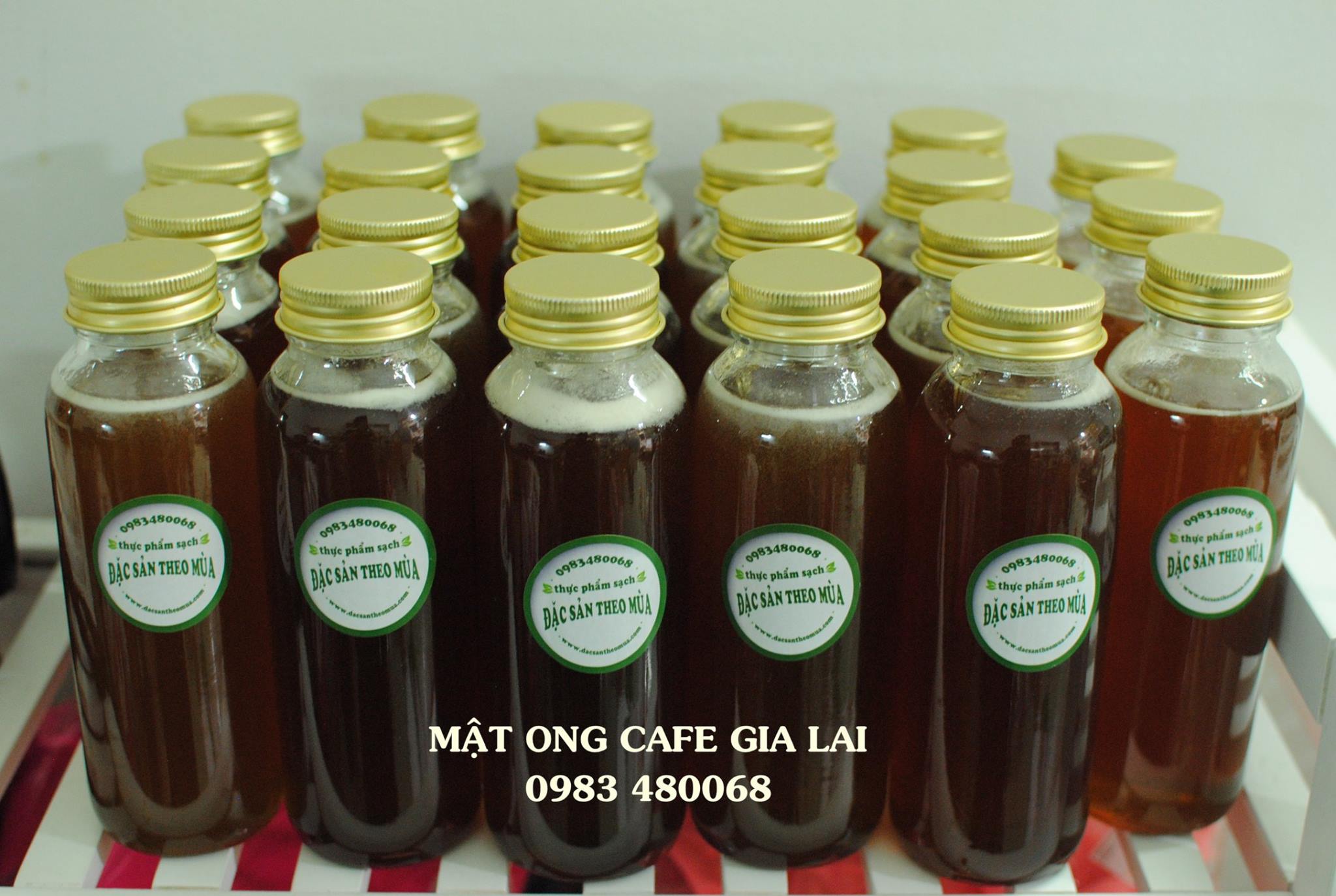 Mật ong cafe nguyên chất Gia Lai - 300ml